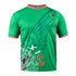 Fury Mexico Soccer Jersey V Neck Ripped Flag Design - Unisex