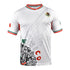 Fury Mexico Soccer Jersey V Neck Ripped Flag Design - Unisex