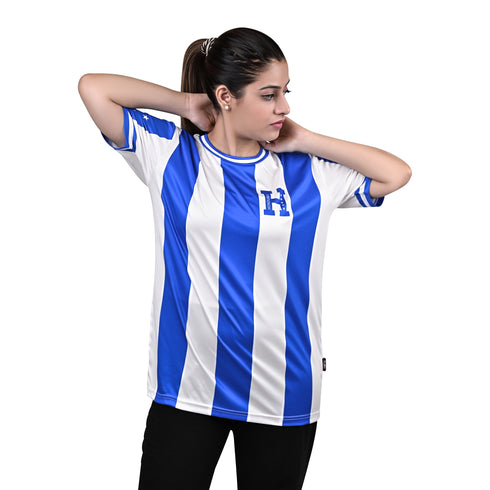 Fury Honduras Strip Design Honduras Women Soccer Jersey - Women