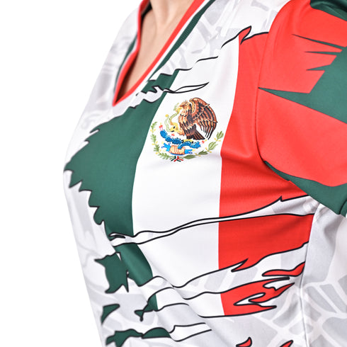 Fury Mexico Aztec Sublimated Soccer Jersey - Women