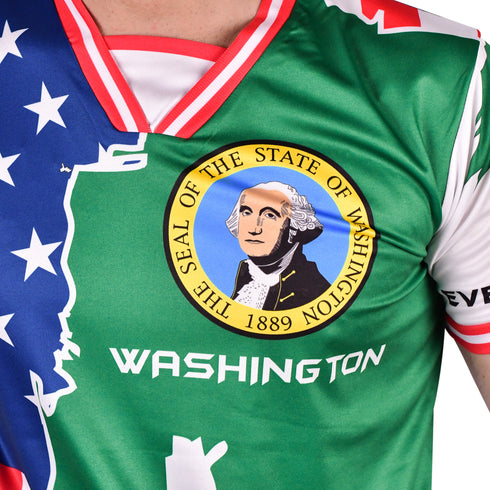 Fury USA and Washington Mix Soccer Jersey - Unisex