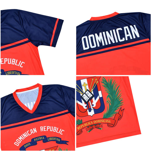 Fury Dominican Republic Soccer Jersey Shirt Unisex/Men/Women shirtslatinas