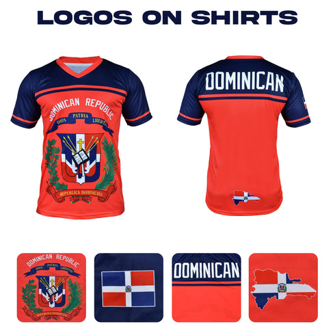 Fury Dominican Republic Soccer Jersey Shirt Unisex/Men/Women shirtslatinas