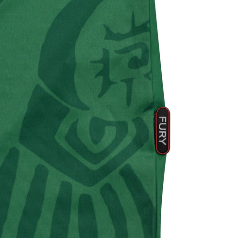 Fury Mexico Soccer Jersey – V-Neck Ripped Flag Design - Unisex
