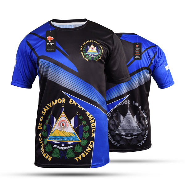 Fury El Salvador Soccer Jersey  - Unisex