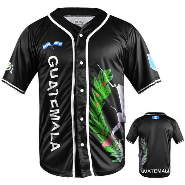 Fury Guatemala Baseball Jersey - Unisex