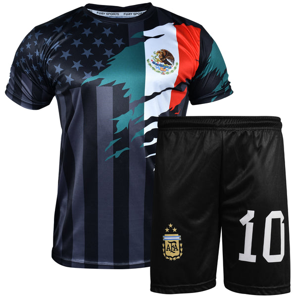 Fury Mexico Kids Soccer Set