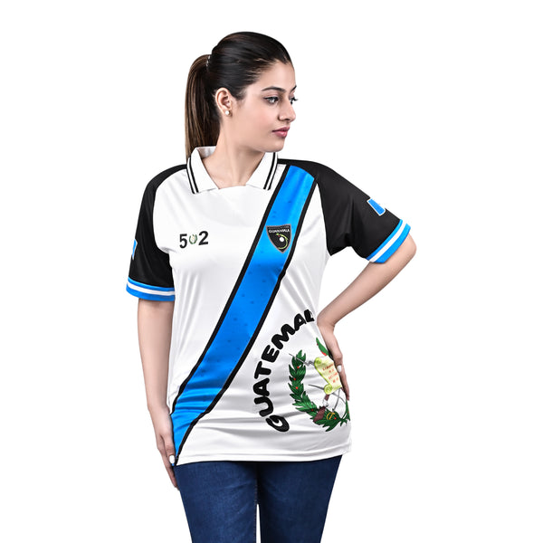 Fury Guatemala Black and white Women Soccer Jersey -  Women