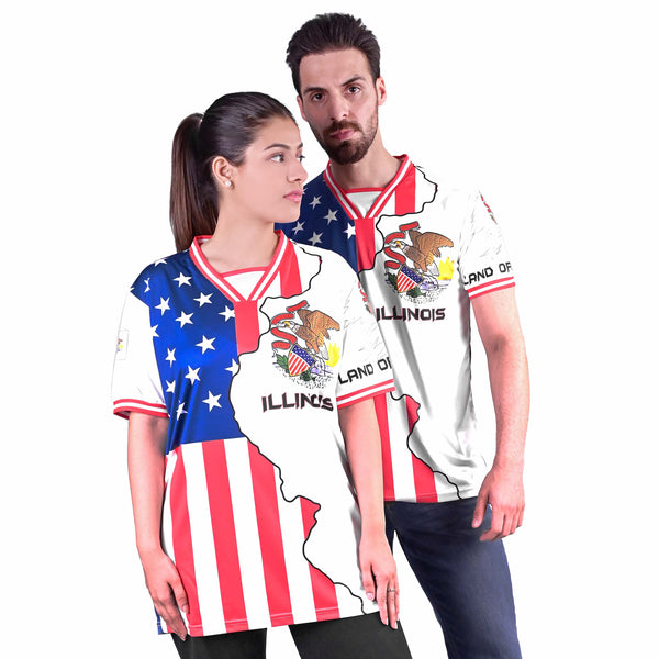 Fury USA Illinois Soccer Jersey - Unisex