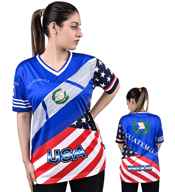 Fury USA and Guatemala Mix Women Soccer Jersey -  Women