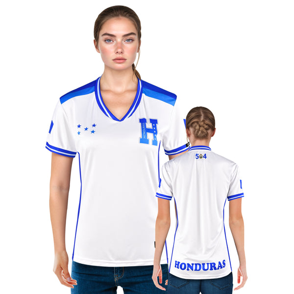 Fury Honduras Women White Soccer Jersey -  Women