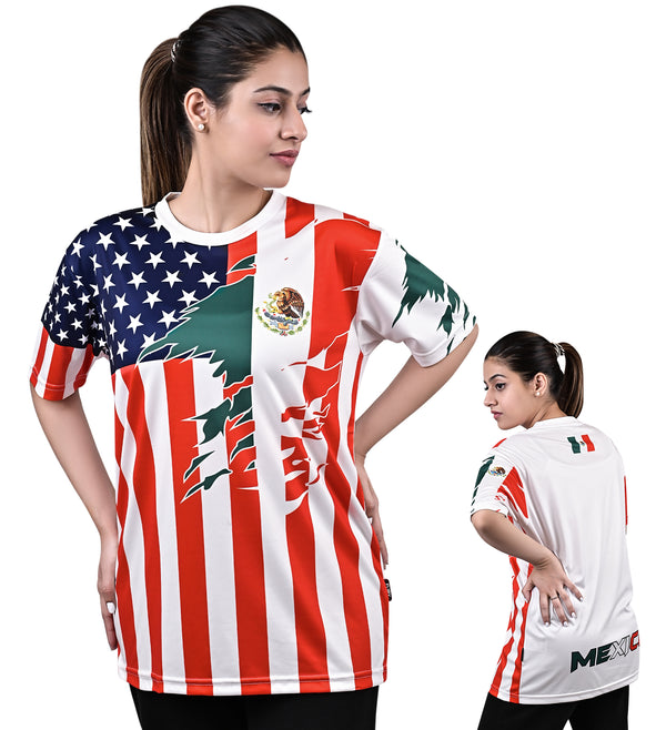 Fury USA and Mexico Mix Woman Soccer Jersey - Women
