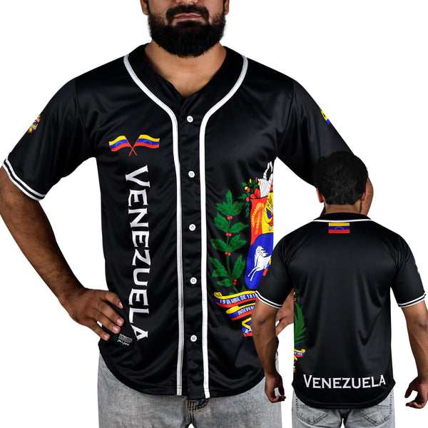 Fury Mens Venezuela Baseball Jersey - Mens