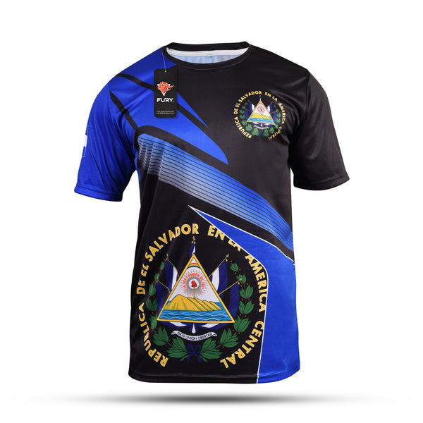 Fury El Salvador Soccer Jersey - El Salvador Football Shirt Camiseta de futbol de El Salvador Jersey
